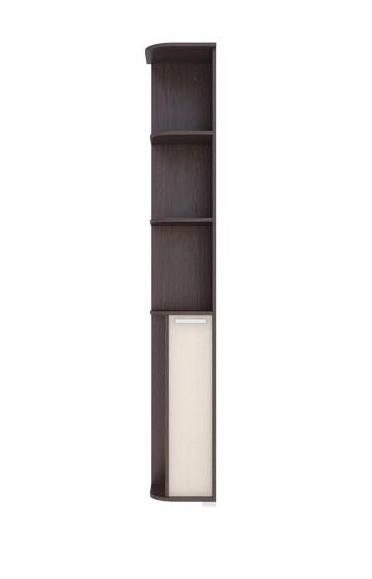 Шкаф Торцевой Домино-А Венге/Дуб Молочный (Ш-320 × В-2050 × Г-320 мм)